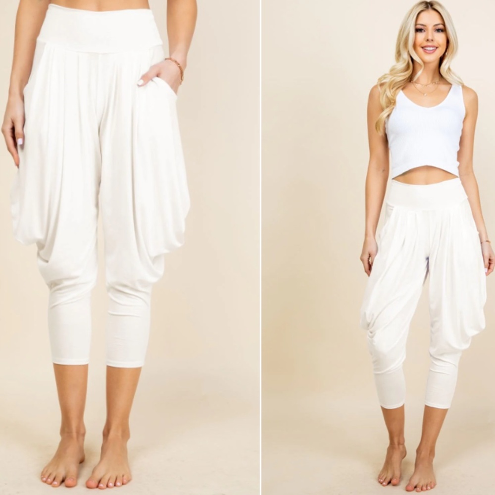 Kooniez Harem Pants - Ivory